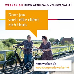 Voorbeeld wervingscampagne RIBW Arnhem & Veluwe Vallei